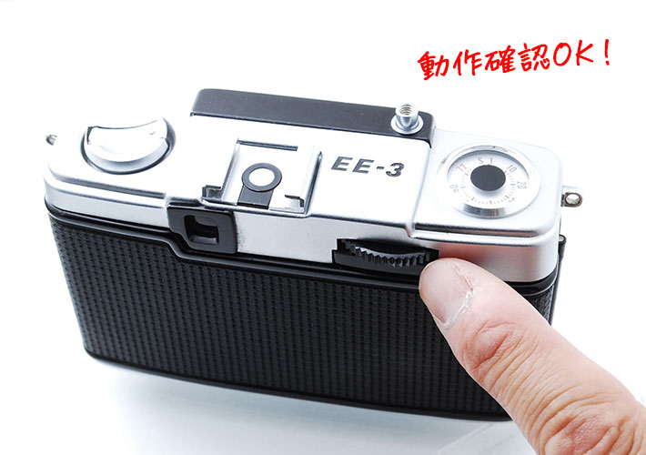 フィルムカメラ Olympus Pen EE-3 パステルピンク【中古】【整備品