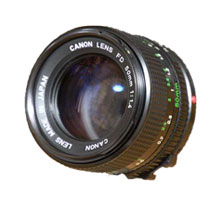 オールドレンズ 単焦点レンズ Canon FD 50mm F1.4【中古】