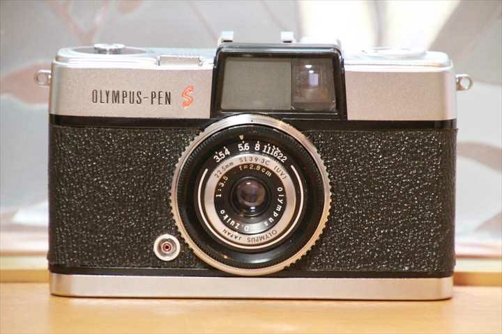 アンティークカメラ【整備済\u0026除菌清掃】オリンパス OLYMPUS PEN S