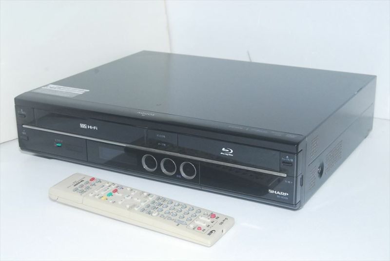 シャープ HDD＆BD/DVD＆VHS 一体型レコーダー【BD-HDV22】 - テレビ