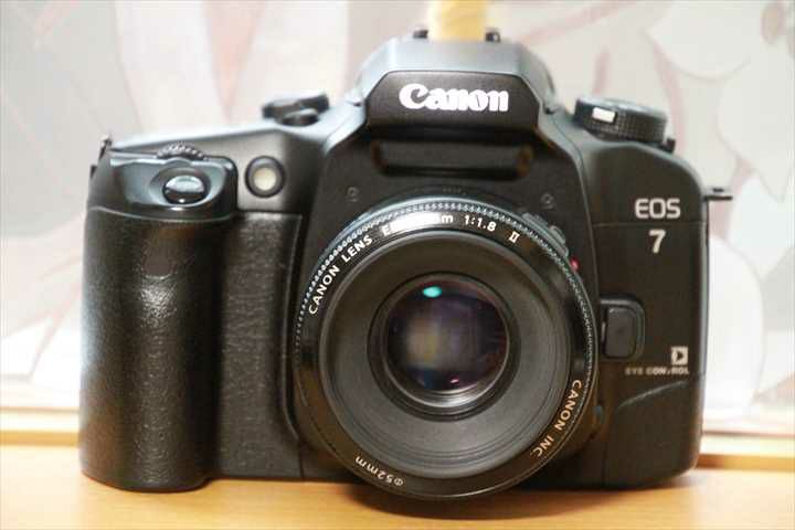 一眼レフカメラ レンズセット Canon EOS 7 EF50mm F1.8 II【中古