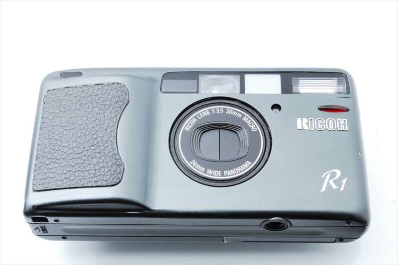 フィルムカメラ RICOH R1 LENS 30mm F3.5 MACRO 24mm WIDE PANORAMA【中古】