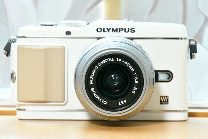 OLYMPUS＊PEN mini E-PM2 ホワイト kenkoフィルタ付