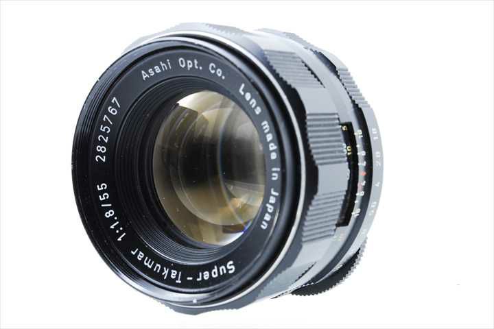 オールドレンズ 単焦点レンズ PENTAX SUPER-TAKUMAR 55mm F1.8【中古 