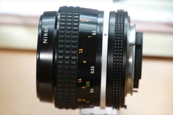 オールドレンズ 単焦点マクロレンズ Nikon Ai Micro-Nikkor 55mmF3.5 