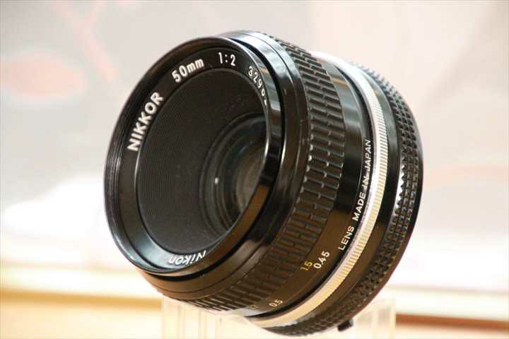 オールドレンズ 単焦点マクロレンズ Nikon Ai Nikkor 50mm F2【中古 