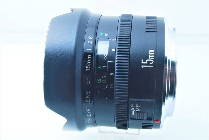 一眼レフカメラ Canon EF15mm F2.8 フィッシュアイ 単焦点レンズ 超 