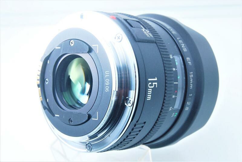 一眼レフカメラ Canon EF15mm F2.8 フィッシュアイ 単焦点レンズ 超