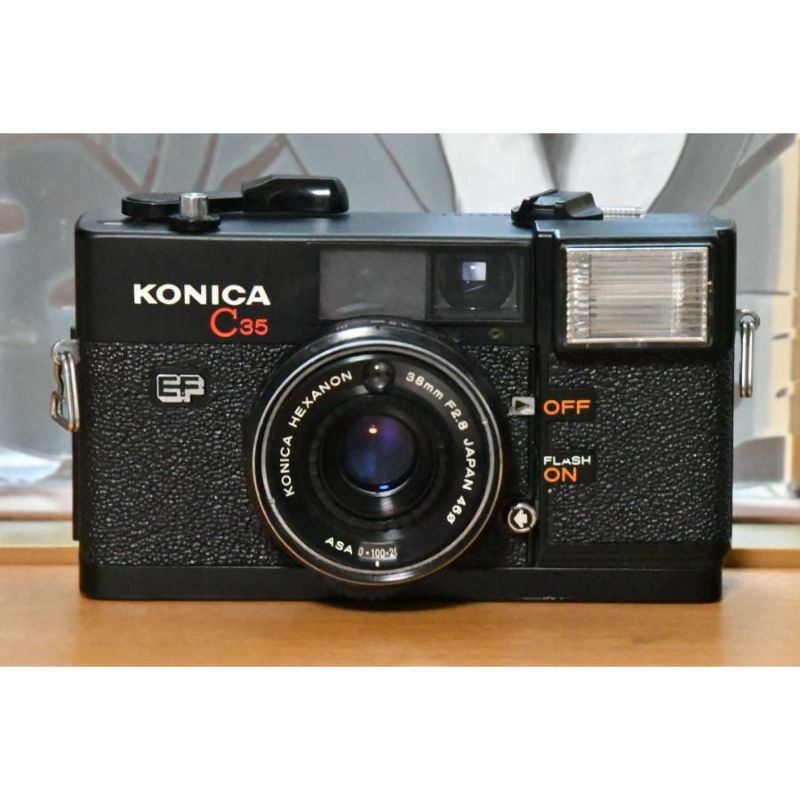 KONICA C35 EF ピッカリコニカ コンパクトフィルムカメラ