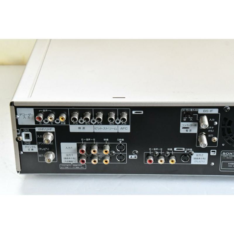 ビデオデッキ SONY WV-D10000 MiniDV VHSビデオカセットレコーダー 